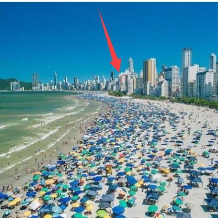 Apartamento Vista Mar - Pe Na Areia Balneário Camboriú Kültér fotó