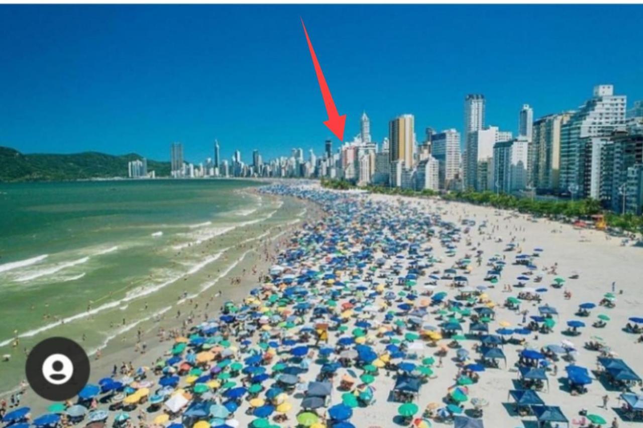 Apartamento Vista Mar - Pe Na Areia Balneário Camboriú Kültér fotó